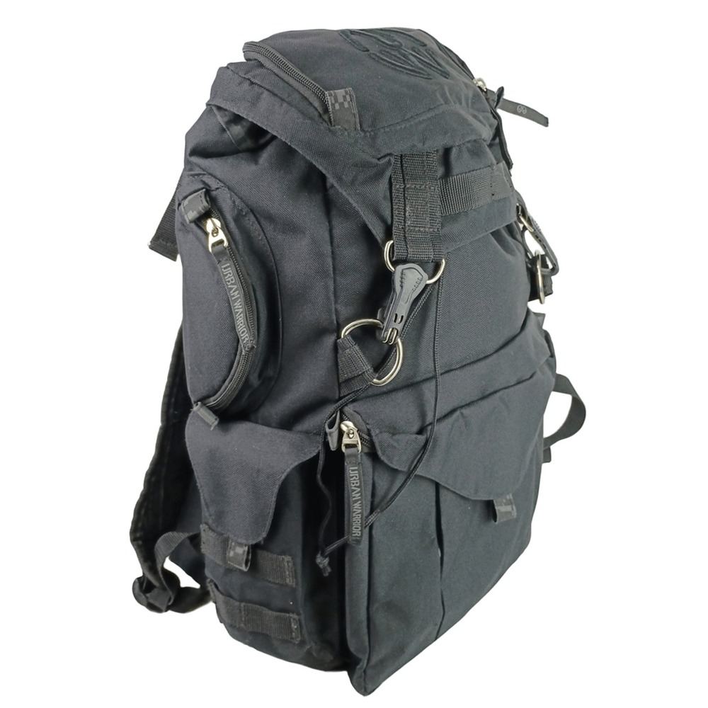 Urban Warrior Tactical Backpack Rugged Large 17in Laptop Travel Bag Black Camo